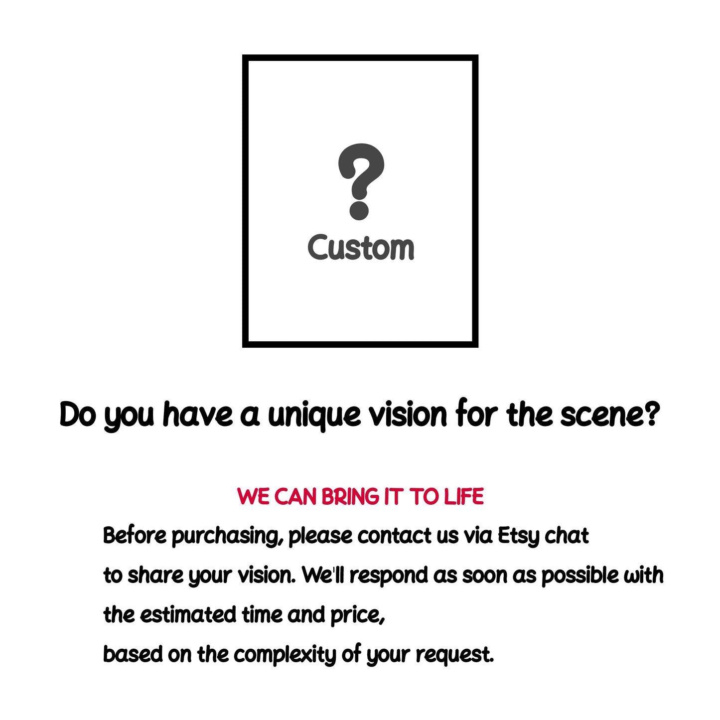 Custom portrait art of surprised man in cartoon style, perfect humorous wall gift for him