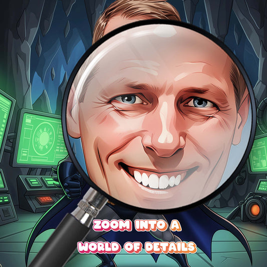 Custom Superhero Cartoon Art